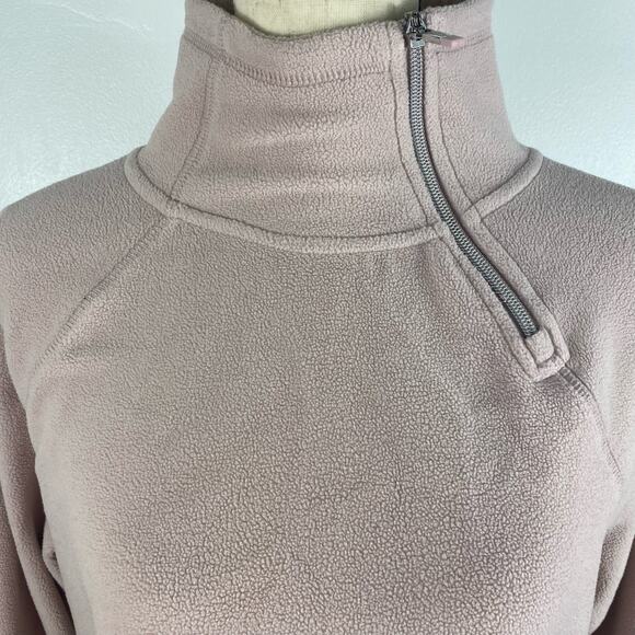 Calvin Klein Asymmetrical Sweatshirt Performance 1/4 Zip Pullover Womens Small - Picture 6 of 14